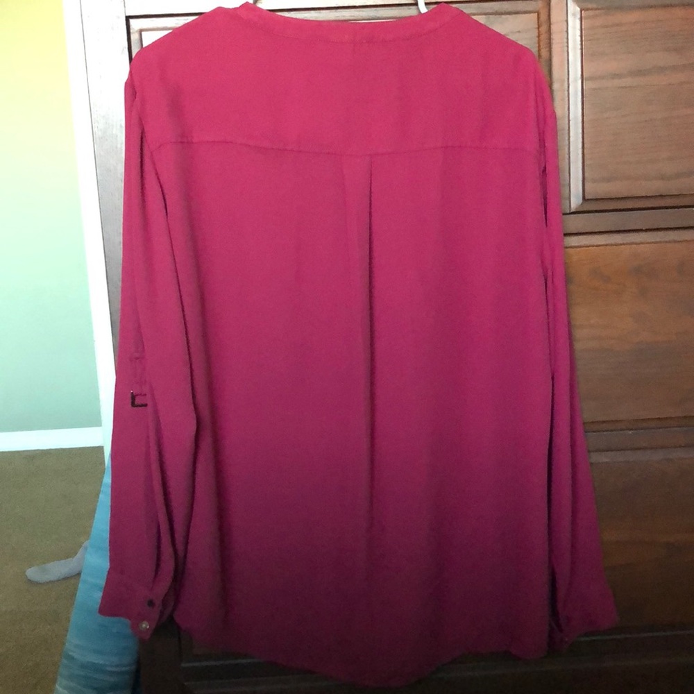 Maroon Blouse - Picture 2 of 2